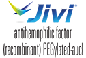Jivi® (antihemophilic factor (recombinant) PEGylated-aucl) logo Jivi® (antihemophilic factor (recombinant) PEGylated-aucl) logo